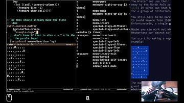 ASMR Livecode | Advent Of Code Day 6 In Emacs Lisp!