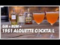 1951 Alouette Cocktail - Cocktails After Dark - Glen And Friends Cocktails