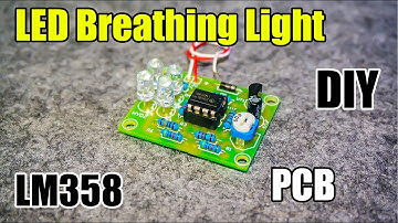 ▶️💡 LM358 LED Breathing Light // DIY KIT ... ✨