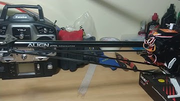 Align Trex 470L Tail Wag - Oscillation - Vibration