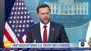 Vance on Iran: 'I wouldn't call it a war'