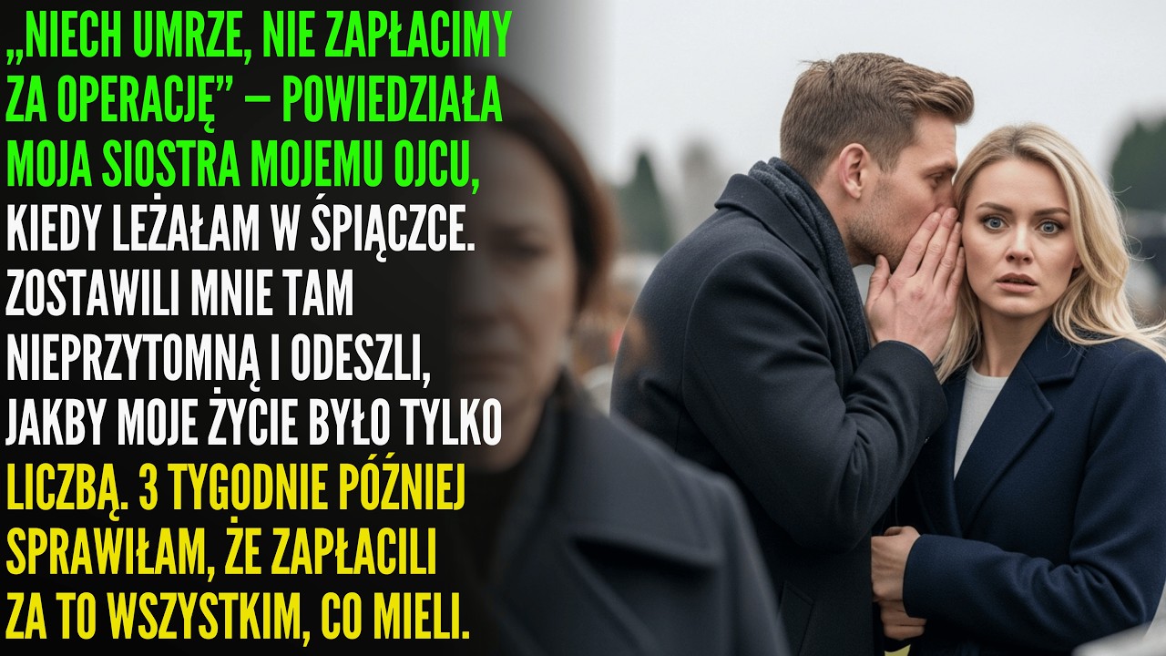 W trzy dni po pogrzebie męża zadzwonił do mnie obcy mężczyzna i powiedział: „Niech pani nie mówi siostrze. Niech pani nie mówi jej narzeczonemu. Musi pani to zobaczyć sama, bo od tego może zależeć...