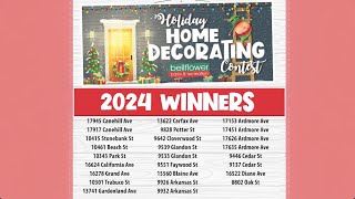 2024 Holiday Home Decorating Contest Winners