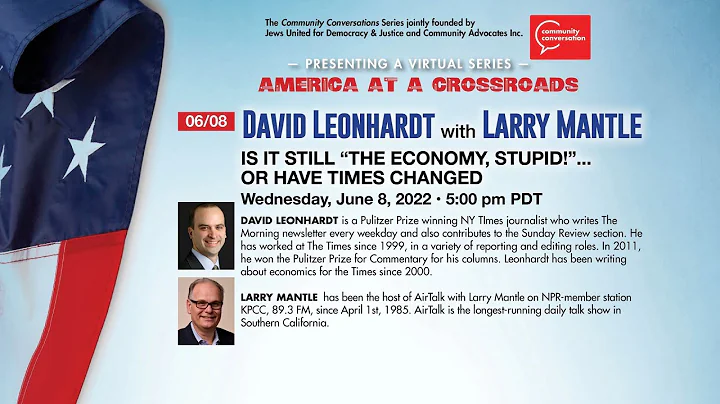 David Leonhardt with Larry Mantle | America at a C...