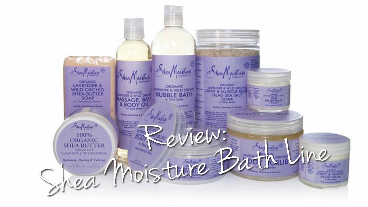 shea moisture lavender