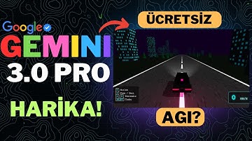 GEMINI-3 PRO AI Dünyasını Altüst Eden Model! Beklentilerin Ötesinde! & AI Dünyasında Yeni Dönem!