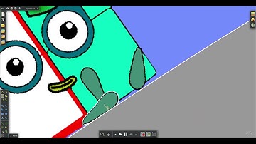 Numberblocks Fun Battle 4 in Algodoo (No Sound)