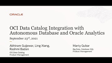 OCI Data Catalog