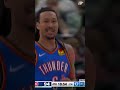 JWill leaving it all on the floor 😤 #okcthunder