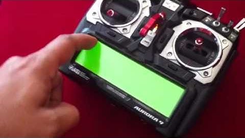 Hitec Aurora 9 Blank LCD Screen Problem