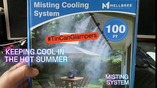 100FT Outdoor Misting System Epic Patio Cooling Magic! 100FT Outdoor Misting System Epic Patio Cooling Magic!