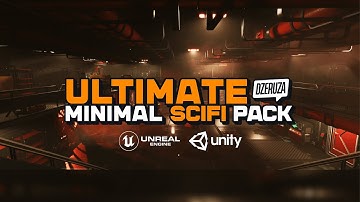ULTIMATE MINIMAL SCIFI PACK - Interior Modular Pack For Unity HDRP
