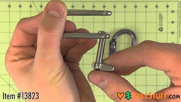 Wichard Key Pin Shackle - Treestuff.com 360 View