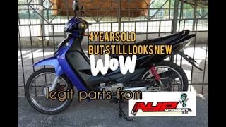 replacement of fairings kymco Visa r 110