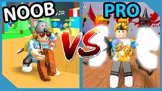 Noob Vs Pro In Roblox Magnet Simulator