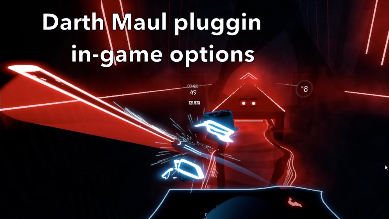 Darth plugin options (Beat Saber) Legend September - YouTube