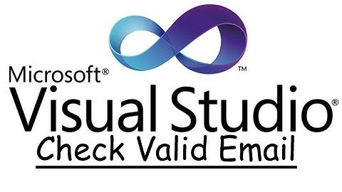 VB.NET - Check for valid Email