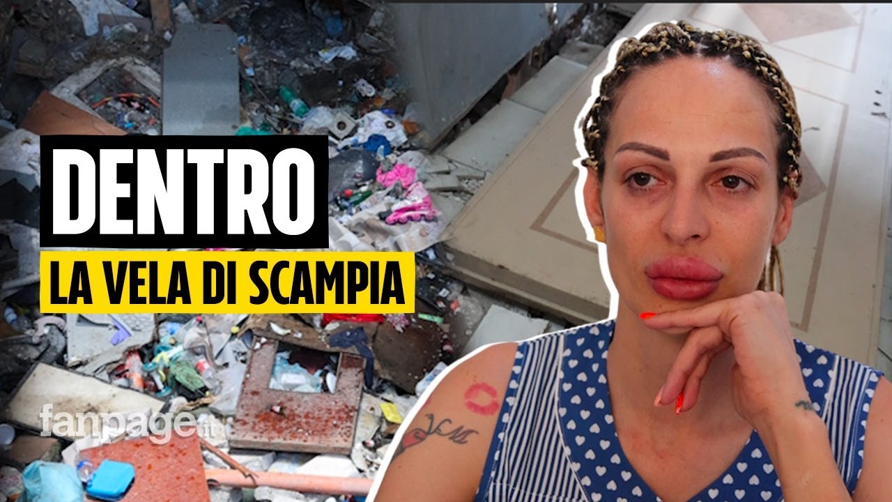 Viaggio dentro la Vela Rossa di Scampia a Napoli: 