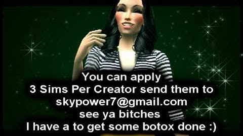 Sims Next Top Model Cycle 1 Applications (CLOSED) Thanks For Applying!!!!