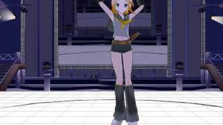 MMD Lat Rin Kagamine- Rin Rin Night Fever
