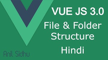 Vue JS 3 tutorial in Hindi #4 File and Folder Structure