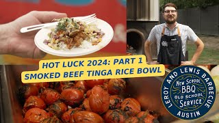 Hot Luck 2024: Part 1 - Smoked Beef Tinga Rice Bowl with Mason at LeRoy and Lewis
