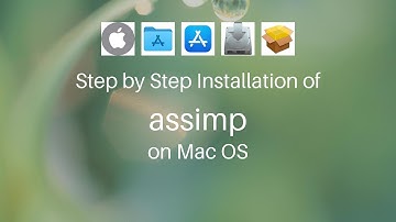 ✅ Solved - Download & install assimp on Mac OS (Sonoma, Sequoia, Ventura) via Homebrew / brew