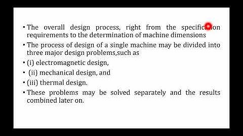 Modern trends in design of electrical machines