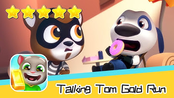 Talking Tom Gold Run Day50 Walkthrough The best cat runner game! Recommend index five stars