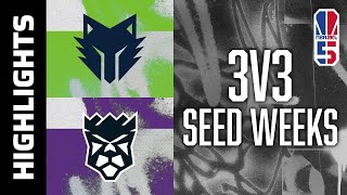 T-Wolves Gaming vs Kings Guard Gaming - Full 3v3 Highlights | 3v3 SEED WEEKS, SEASON 5