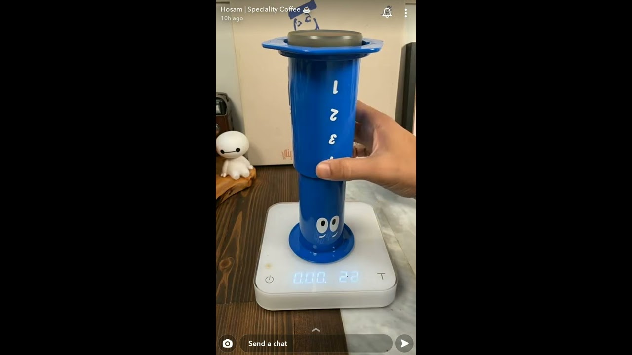 وصفة مقترحة : شرح اداة الايروبريس وتحضير وصفة من سناب حسام