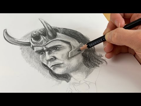 How I draw Loki quickly #shorts