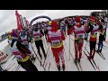 Дёминский лыжный марафон-2020. Старт ч. 2/3
