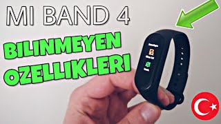 Xiaomi Mi Band 4 BİLİNMEYEN ÖZELLİKLER!