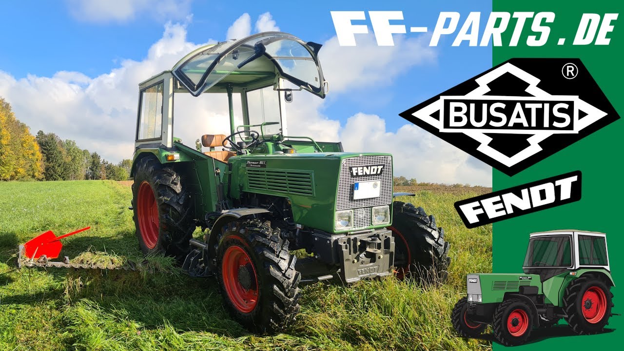 Restauration Fendt Farmer 103SA. Teil 20/ Restauration Messerbalken und Testfahrt! H-Gutachten