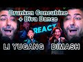 (REACT) a DIMASH & Li Yugang - Drunken Concubine + Diva Dance | Análise Vocal por Rafa Barreiros