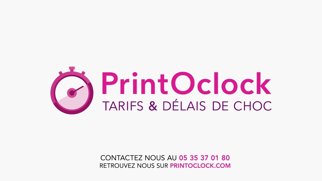 PrintOclock, imprimerie en ligne : impression signalétique, numérique et offset