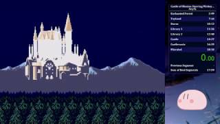 Castle of Illusion (Genesis emulator) Normal speedrun in 18:10