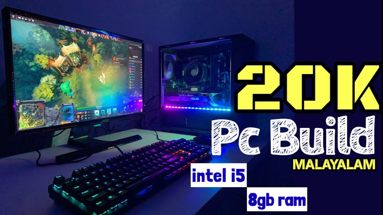 Under 20000 Best Gaming &Editing Pc Build Malayalam TECHNICAL STUDIO
