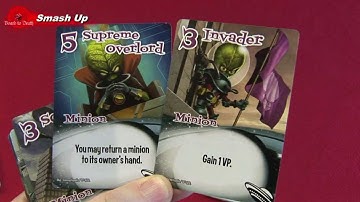 Smash Up Card Game Video Review