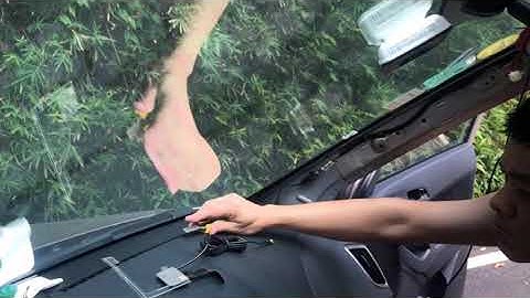 Sinosmart USB DAB radio receiver installation