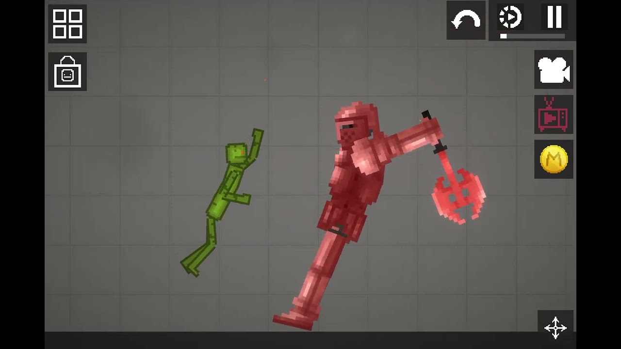 Fire bending melon vs giant death axe skeleton (TRAILER)