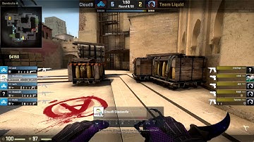 CS:GO POV Demo Cloud 9 Skadoodle (26/16) vs Liquid (de_mirage)
