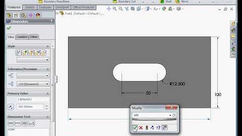 Using equations to dimension your models - SolidWorks video tutorial - SolidWorks training