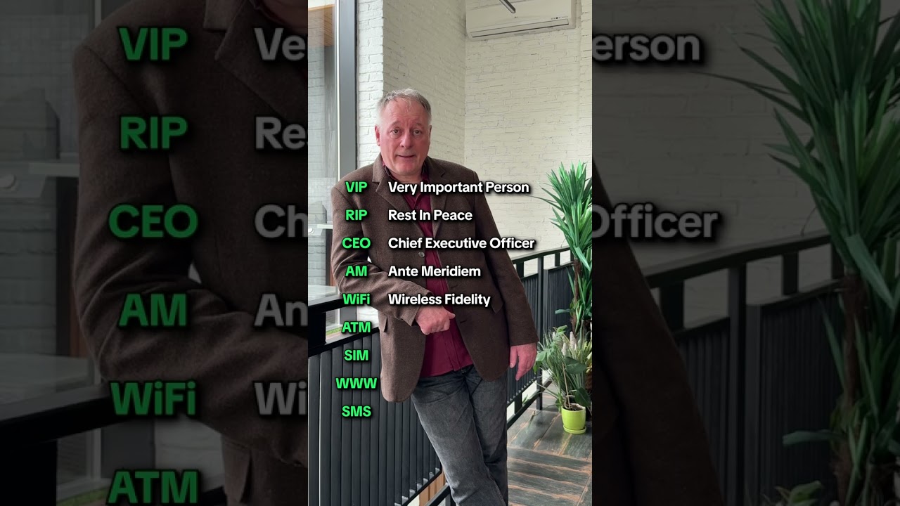 Useful abbreviations 😊 