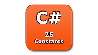 Celebrity C# Tutorial - 25 - Constants Profile