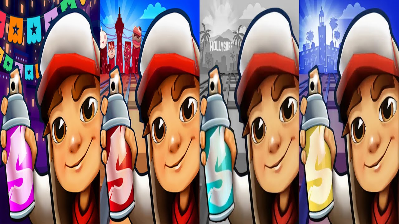 Subway Surfers : Mexico 2025 🆚 Osaka 2025 🆚 Marrakesh 2024 🆚 Hollywood 2024 