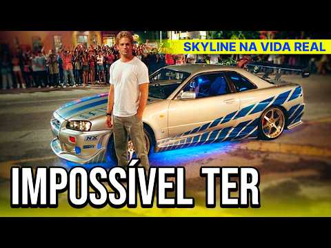 POR QUE É IMPOSSÍVEL TER o CARRO DO BRIAN na VIDA REAL? SKYLINE do VELOZES e FURIOSOS | Sala Secreta