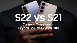 Samsung Galaxy S22 vs S21 Camera BATTLE | Exynos 2200 vs 2100