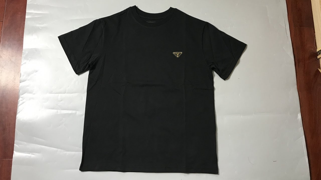 Prada Technical Jersey T shirt Black Review from Supkicks